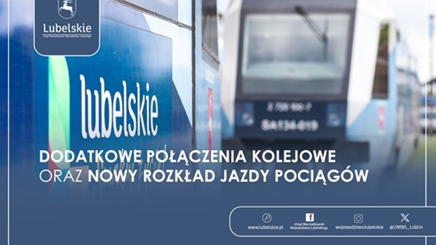 Nowy rozkład jazdy pociągów więcej możliwości podróżowania dla