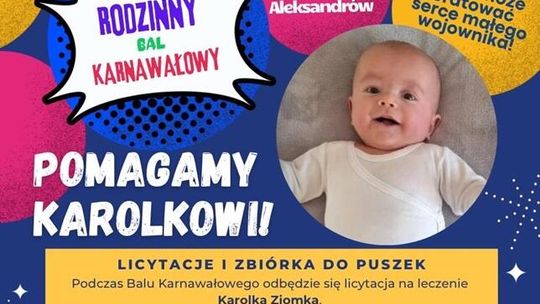 Aleksandrów zaprasza na Bal Charytatywny dla Karolka