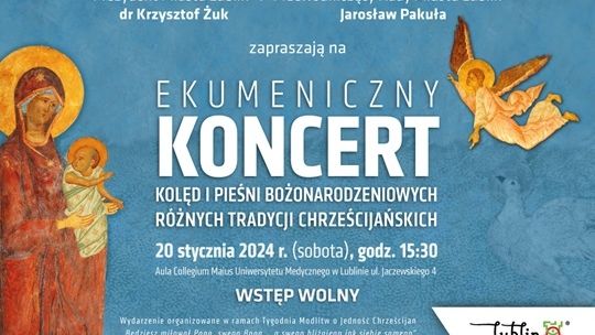 Ekumeniczny koncert kolęd i pieśni bożonarodzeniowych.