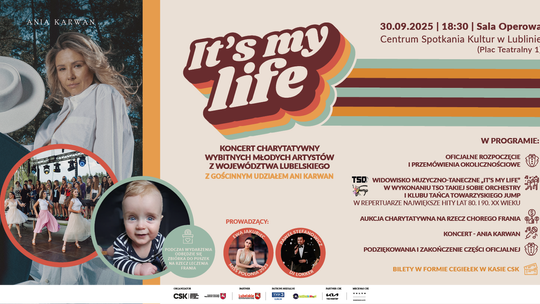 „IT’S MY LIFE” – Koncert charytatywny dla małego Frania!