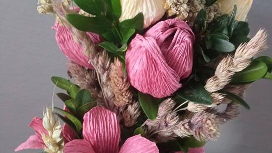 Jak powstają palmy wielkanocne z duszą? Opowiada Magda Bieniek-Kamińska z KGW Sieprawiczanki