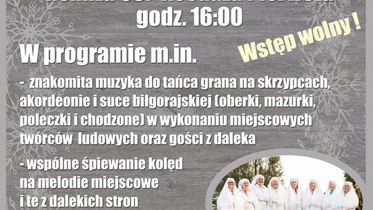 Kolędowanie na ludowo z zespołem Jarzębina z Kocudzy.