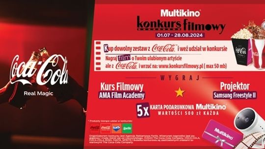 Konkurs filmowy z Coca-Cola w Multikino!