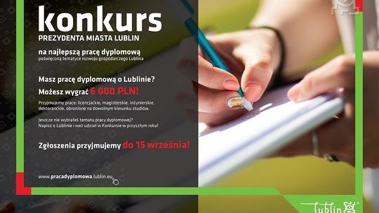 Konkurs na najlepszą pracę o Lublinie