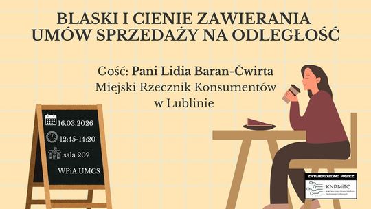 Kupujesz w internecie? Na UMCS powiedzą, jakie masz prawa i na co uważać