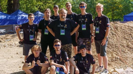 Łazik Orion V z Lublina podbił European Rover Challenge