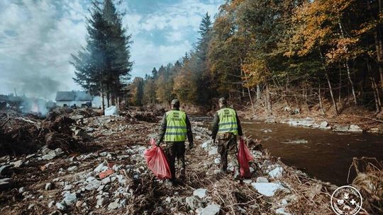 Lubelscy Terytorialsi podsumowali miesiąc walki ze skutkami powodzi