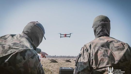 Lubelscy Terytorialsi zyskują umiejętności pilotowania dronów