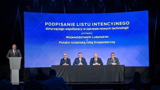 Lubelskie podpisało list intencyjny z Polsko-Izraelską Izbą Gospodarczą