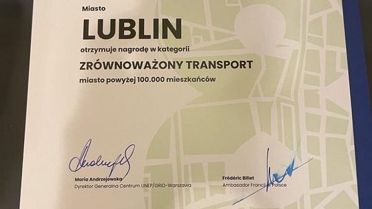 Lublin po raz kolejny z tytułem Eco-Miasto