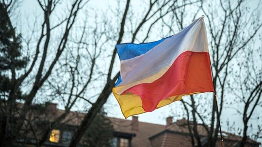 Lublin upamiętni 4. rocznicę „Solidarności bez granic”. Wspólna flaga, hymny i hołd dla ofiar wojny