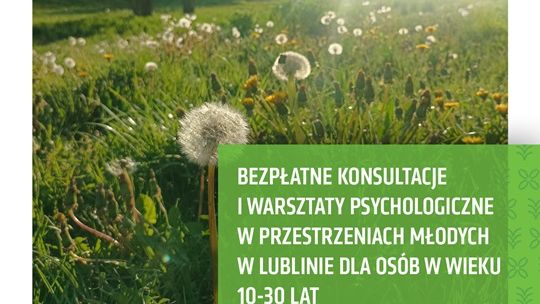 Lublin wspiera młodzież. Rusza program psychoedukacji i rozwoju w Przestrzeniach Młodych Lublin wspiera młodzież. Rusza program psychoedukacji i rozwoju w Przestrzeniach Młodych