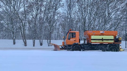 Lublin : Zimowe odśnieżanie miasta już rozpoczęte