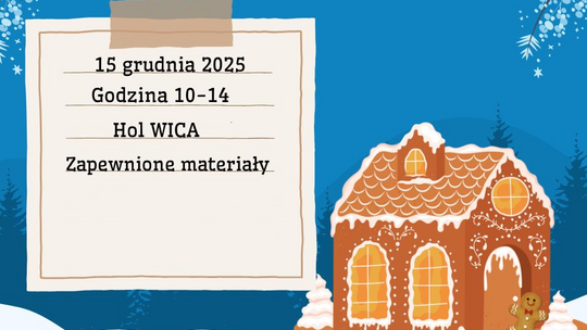 Najpiękniejsza chatka z piernika. Studenci Politechniki Lubelskiej zmierzą się w słodkim konkursie