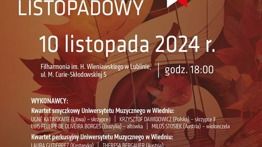 Narodowy Koncert Listopadowy – międzynarodowa uczta muzyczna w Lublinie