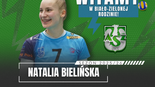 Natalia Bielińska kolejnym wzmocnieniem DRS AZS UMCS Lublin