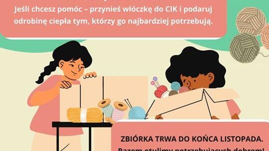 „Otuleni Dobrem” w Lublinie – wspólne dzierganie czapek i szalików dla potrzebujących
