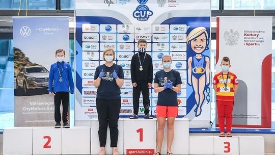 Otylia Swim Cup w Lublinie rozpoczęty. "Najważniejsza jest energia, która płynie od dzieci" 