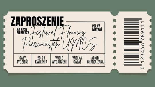 Pierwiastek kina w Lublinie. Rusza Ogólnopolski Festiwal Filmowy „Pierwiastek UMCS”