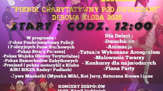 Piknik Charytatywny w Dębowej Kłodzie