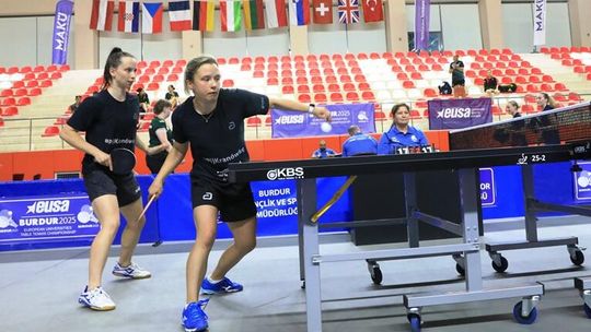 Akademia Zamojska z podwójnym złotem! Polacy z ośmioma medalami na Akademickich Mistrzostwach Europy w tenisie stołowym