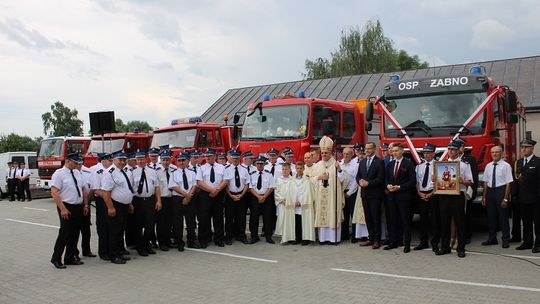 Poświęcenie wozu strażackiego w Turobinie