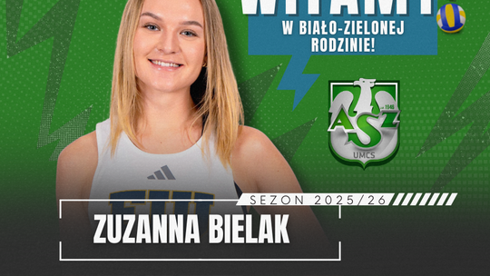 Powrót po latach! Zuzanna Bielak wraca z USA i zasila DRS AZS UMCS Lublin