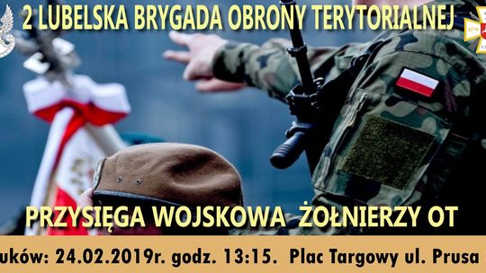 PRZYSIĘGA TERYTORIALSÓW W ŁUKOWIE