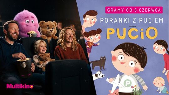 Pucio wkracza do Multikina. Wyjątkowe poranki dla dzieci już od 2. roku życia