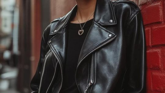 Ramoneska skórzana damska ? z czym ją nosić?