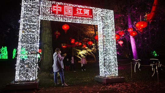 Rozpoczęła się „Botaniczna Podróż”! - Park Iluminacji otwarty