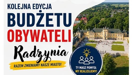 Rusza Budżet Obywatelski 2026 w Radzyniu Podlaskim. Mieszkańcy mogą zgłaszać projekty