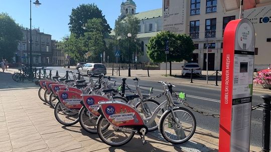 Ruszył nowy sezon Lubelskiego Roweru Miejskiego