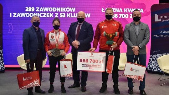 Stypendia sportowe na rok 2021 przyznane 