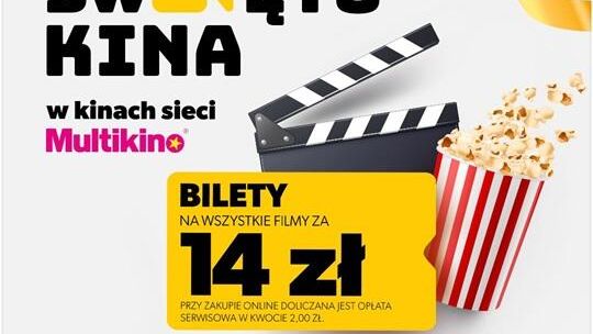 Święto Kina 2025 – bilety za 14 zł w Multikinie 20–21 września