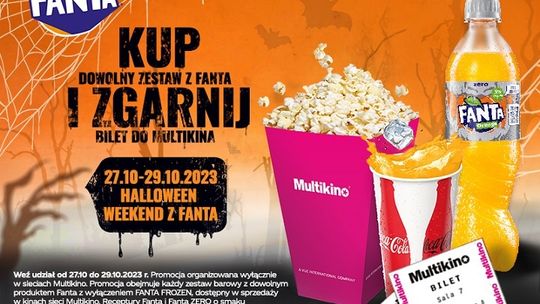 Weekend Halloween z Fantą w Multikinie. Czekają darmowe bilety