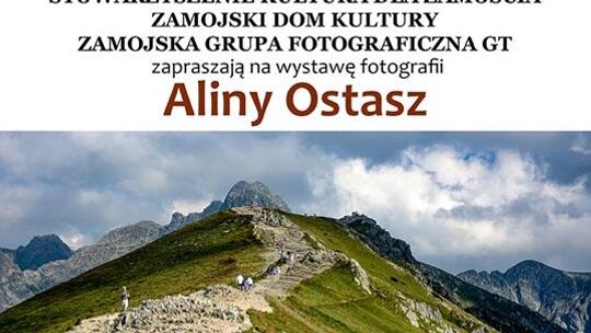 Wystawa Aliny Ostasz ZGF GT „Na górskich szlakach”