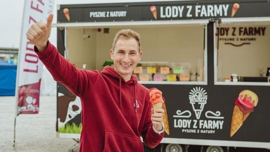 Zamiast wyjechać do Niemiec, przejął plantację. Dziś robi lody z lubelskich owoców