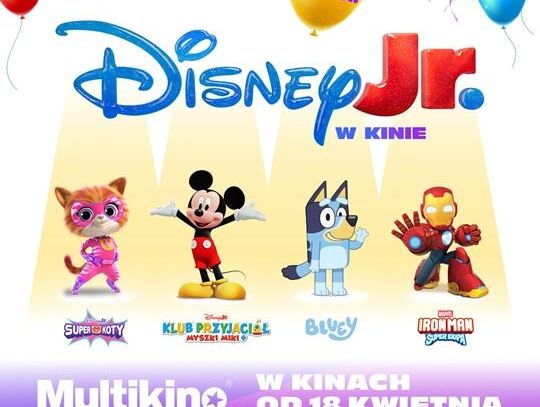 Disney Junior wraca do kin! Interaktywne seanse dla dzieci już w Multikinie