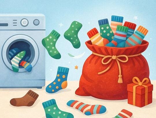 Dlaczego skarpety znikają? Mikołajki to jedyna szansa na uzupełnienie strat!