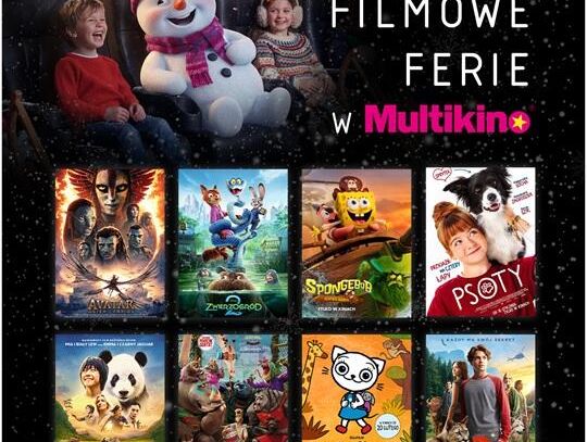 Ferie na wielkim ekranie Multikina. Animacje i filmy familijne idealne na końcówkę zimowej przerwy.