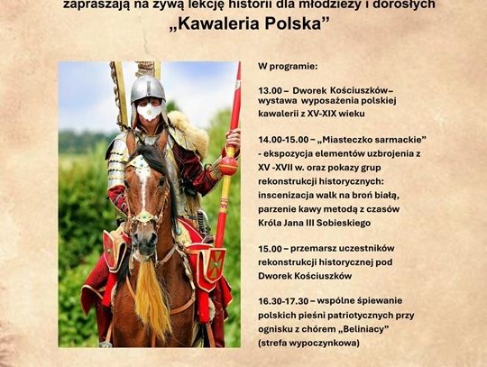 „Kawaleria polska” – 3 Maja w Ogrodzie Botanicznym UMCS.