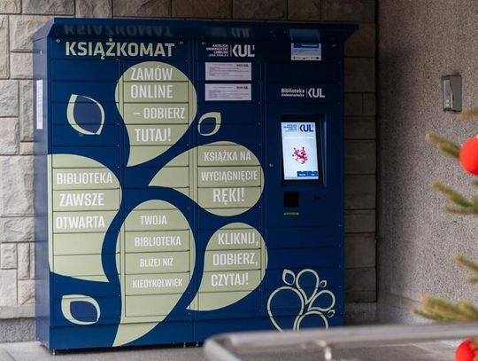 Książkomat jak paczkomat. Pierwszy taki na KUL