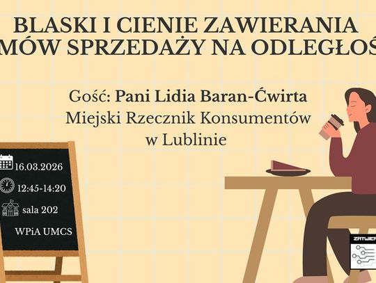 Kupujesz w internecie? Na UMCS powiedzą, jakie masz prawa i na co uważać