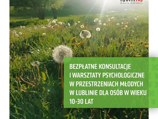 Lublin wspiera młodzież. Rusza  program psychoedukacji i rozwoju w Przestrzeniach Młodych