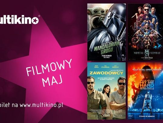 Maj pełen premier w Multikinie. Wielkie widowiska, muzyczne wydarzenia i kino dla całej rodziny
