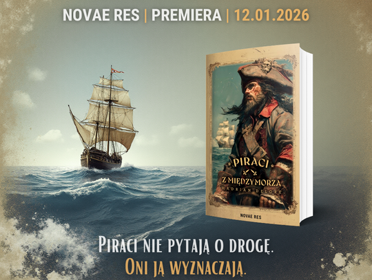 „Piraci z Międzymorza” - nowa książka pisarza z Krasnegostawu
