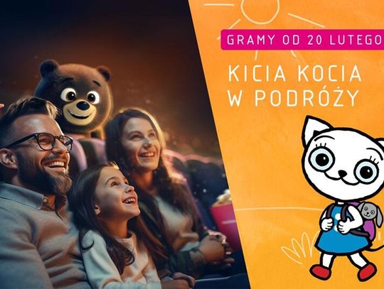 Poranki z „Kicią Kocią w podróży” w Multikinie. Edukacyjne seanse dla najmłodszych