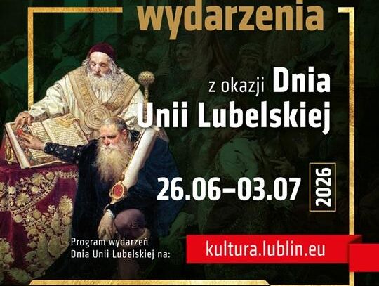 Renesansowy korowód, koncert, pokazy fontann i spacery. Lublin świętuje 457. rocznicę Unii Lubelskiej