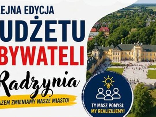 Rusza Budżet Obywatelski 2026 w Radzyniu Podlaskim. Mieszkańcy mogą zgłaszać projekty